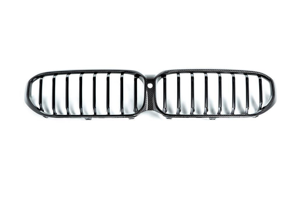 BMW M Performance G30 5-Series LCI Carbon Front Grille-Exterior-Silicon Valley Bimmer