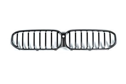 BMW M Performance G30 5-Series LCI Carbon Front Grille-Exterior-Silicon Valley Bimmer
