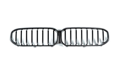 BMW M Performance G30 5-Series LCI Carbon Front Grille-Exterior-Silicon Valley Bimmer