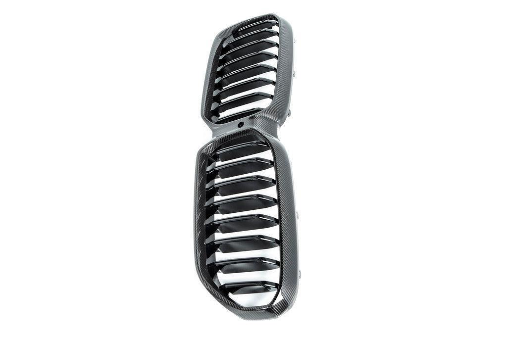 BMW M Performance G30 5-Series LCI Carbon Front Grille-Exterior-Silicon Valley Bimmer