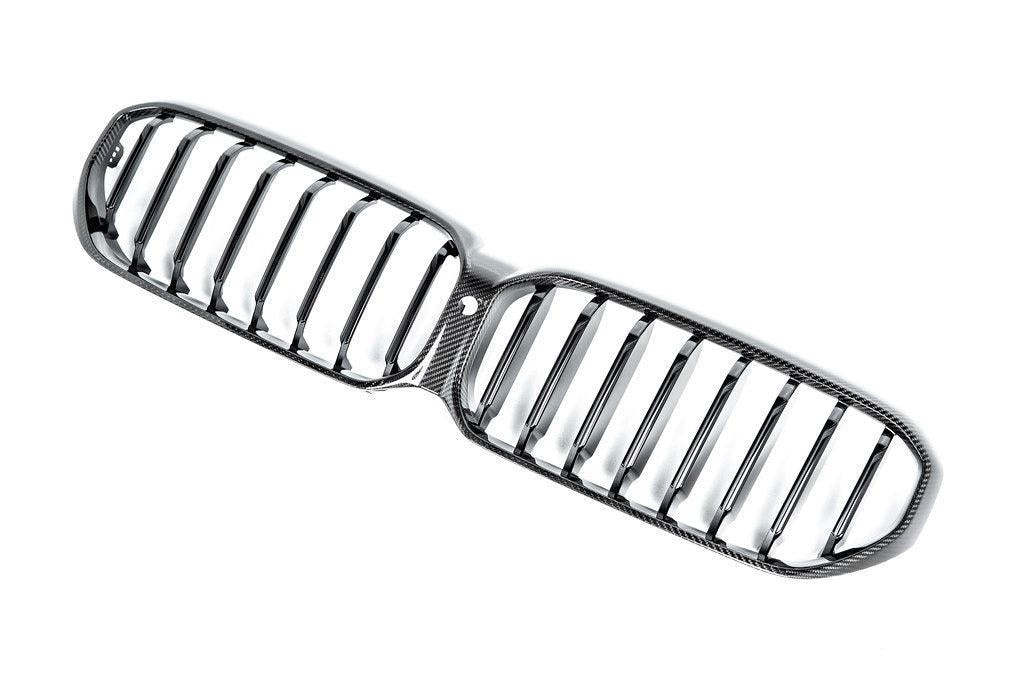 BMW M Performance G30 5-Series LCI Carbon Front Grille-Exterior-Silicon Valley Bimmer