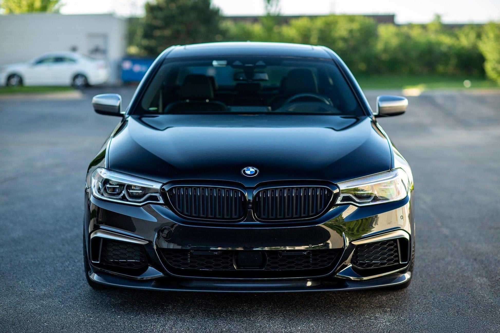 BMW M Performance G30 5-Series Pre-LCI Shadowline Front Grille Set-Exterior-Silicon Valley Bimmer