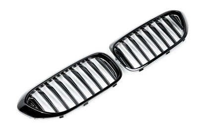 BMW M Performance G30 5-Series Pre-LCI Shadowline Front Grille Set-Exterior-Silicon Valley Bimmer