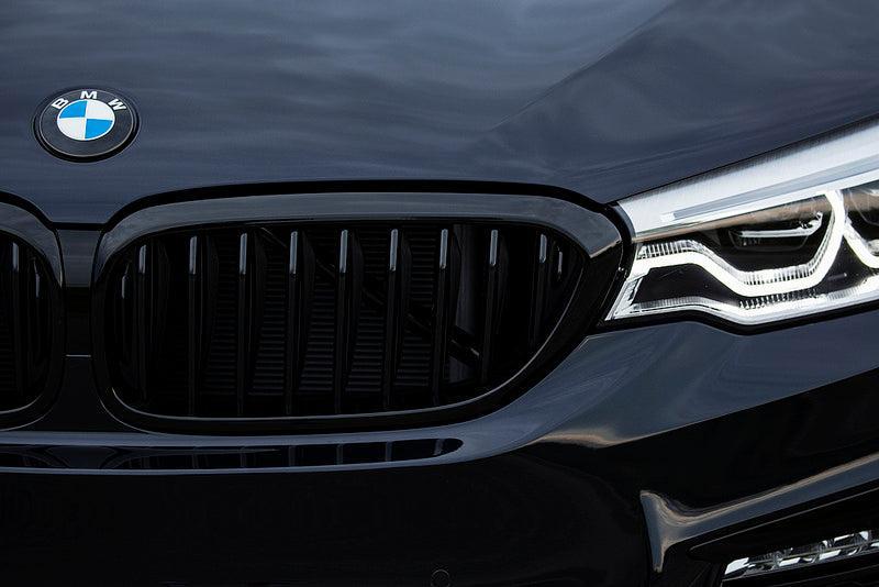 BMW M Performance G30 5-Series Pre-LCI Shadowline Front Grille Set-Exterior-Silicon Valley Bimmer