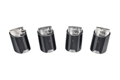 BMW M Performance G90 / G99 M5 Carbon Titanium Tip Set-Exhaust-Silicon Valley Bimmer