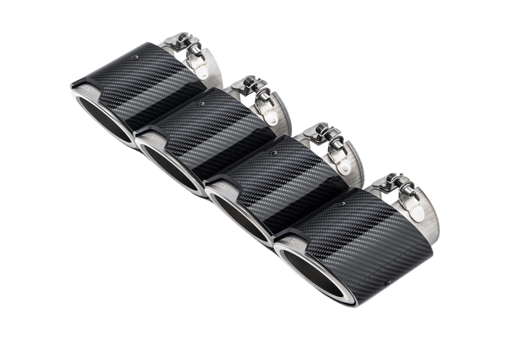 BMW M Performance G90 / G99 M5 Carbon Titanium Tip Set-Exhaust-Silicon Valley Bimmer
