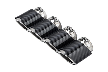 BMW M Performance G90 / G99 M5 Carbon Titanium Tip Set-Exhaust-Silicon Valley Bimmer