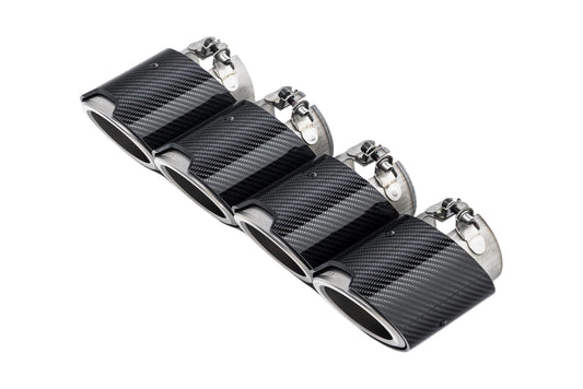 BMW M Performance G90 / G99 M5 Carbon Titanium Tip Set-Exhaust-Silicon Valley Bimmer