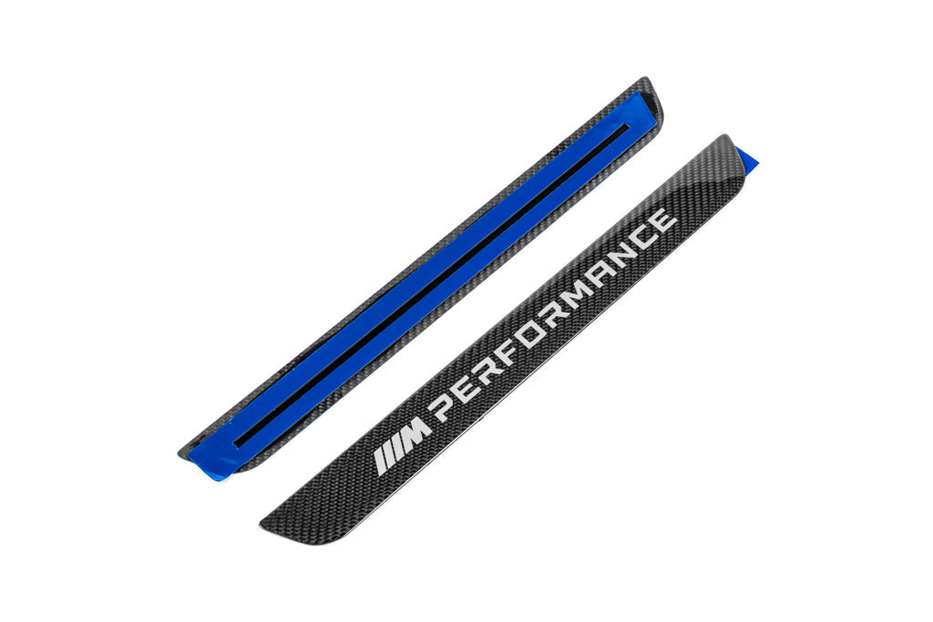 BMW M Performance NA0 i3 / NA5 iX3 / G45 X3 / G60 / U1X X1 X2 Carbon Door Sill Set-Interior-Silicon Valley Bimmer
