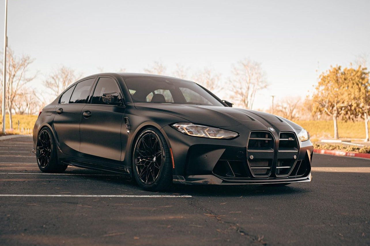 BMW M3 G80 / M4 G82 Performance Style Carbon Fiber Front Lip-Exterior-Silicon Valley Bimmer