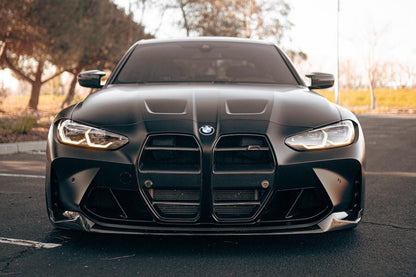 BMW M3 G80 / M4 G82 Performance Style Carbon Fiber Front Lip-Exterior-Silicon Valley Bimmer