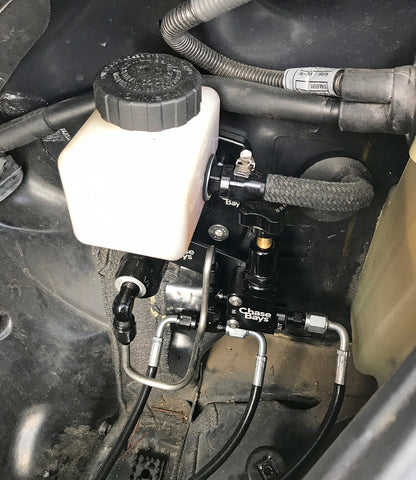 Chase Bays Brake Line Relocation for BMW E46 with Single Piston Brake Booster Delete-Brakes-Silicon Valley Bimmer