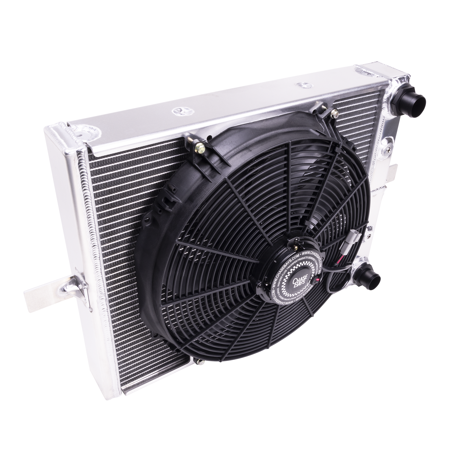 Chase Bays Tucked Aluminum Radiator - BMW E30 / E36 / E46-Performance-Silicon Valley Bimmer