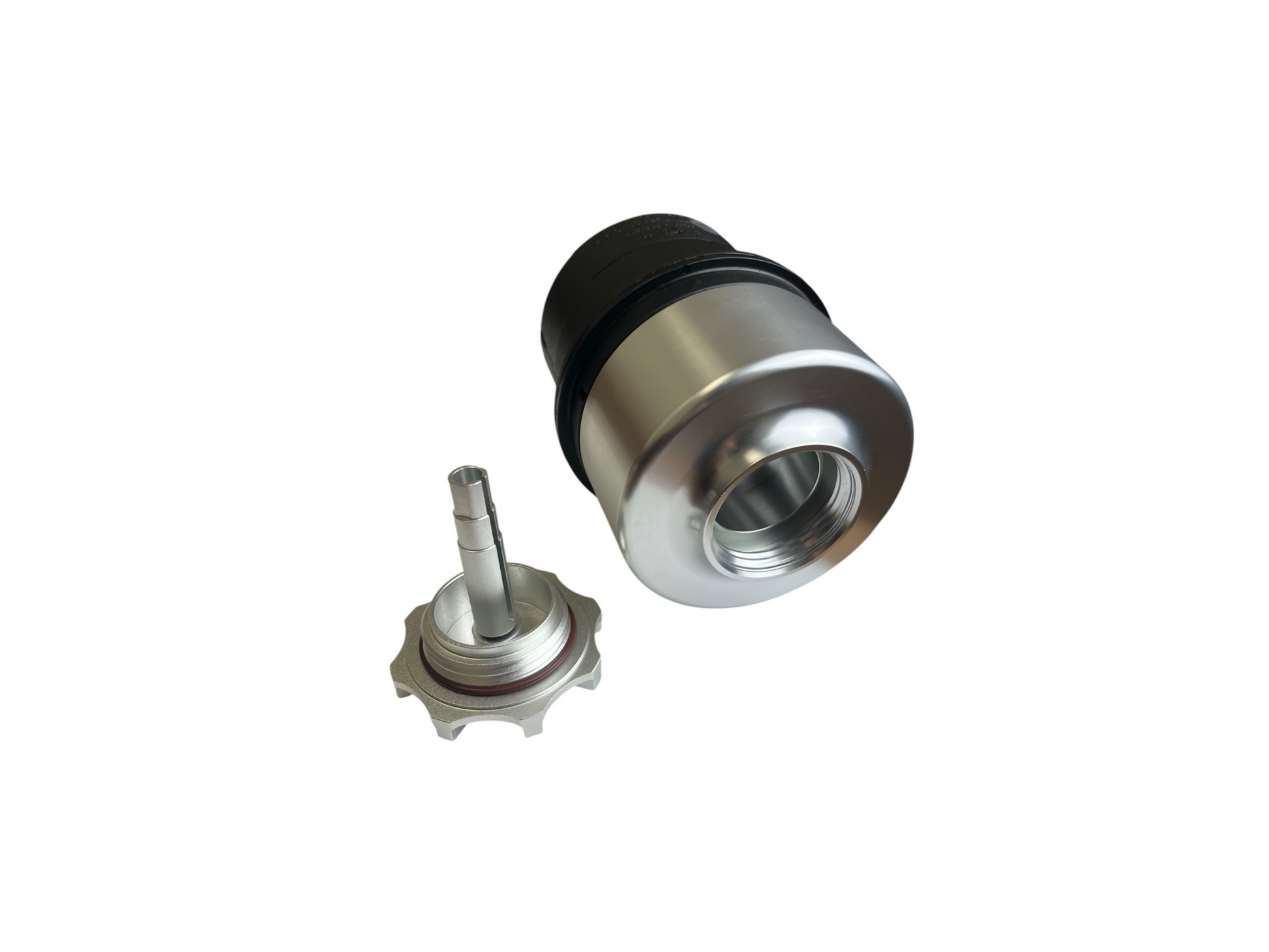 Billet Aluminum BMW Power Steering Overflow Extension-Performance-Silicon Valley Bimmer