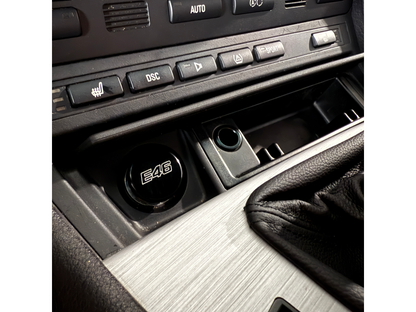 Billet BMW Chassis Cigarette Port Plugs-Interior-Silicon Valley Bimmer