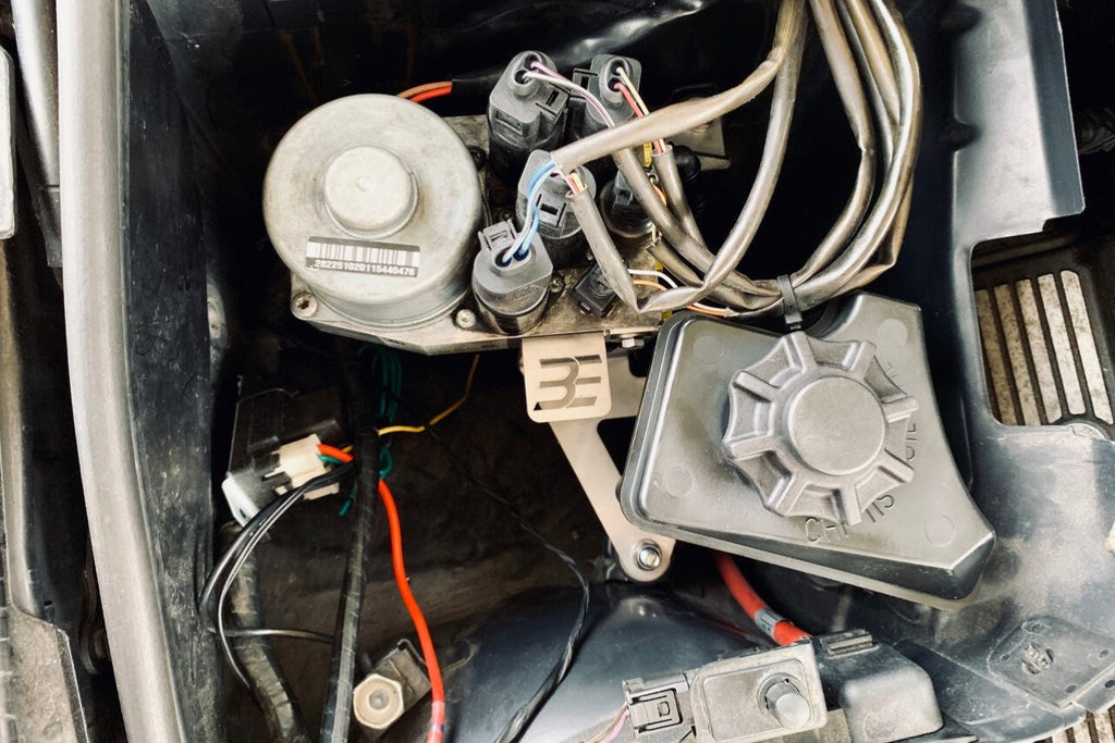 Burkhart Engineering E46 M3 SMG2 Pump Relocation Kit-Drivetrain-Silicon Valley Bimmer