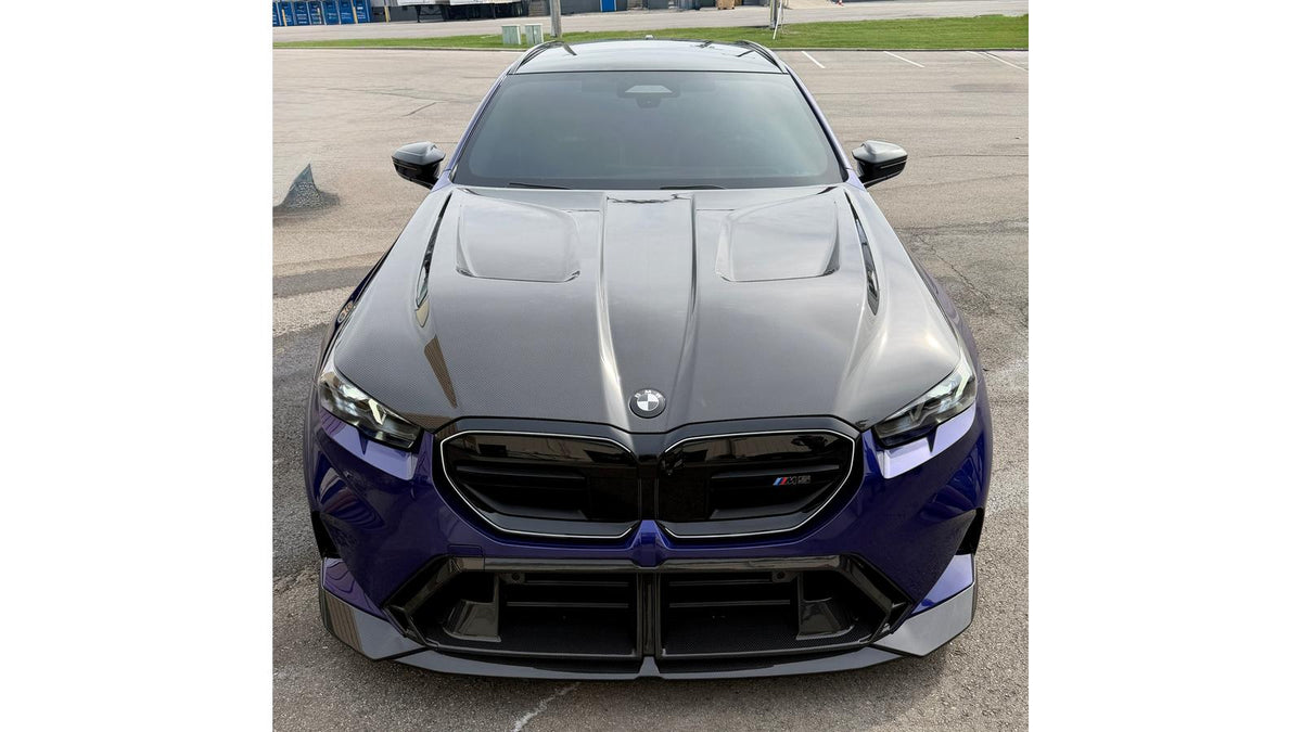 NWCarbon Haus G90/G99 M5 SQ Style Dry Carbon Fiber Vented Hood
