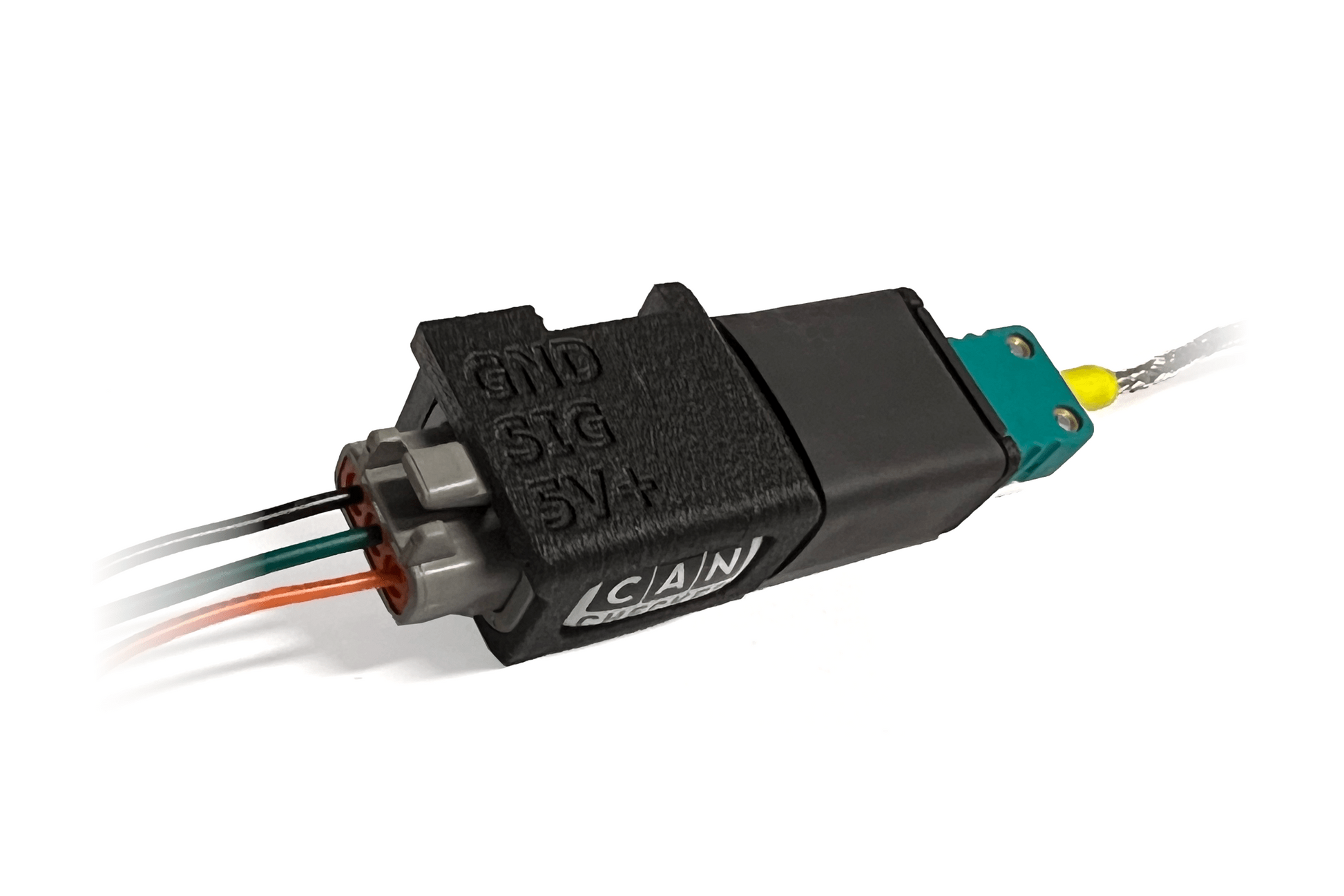 CANchecked TCC01 Thermocouple CAN Converter with 3-pin DTM Connector