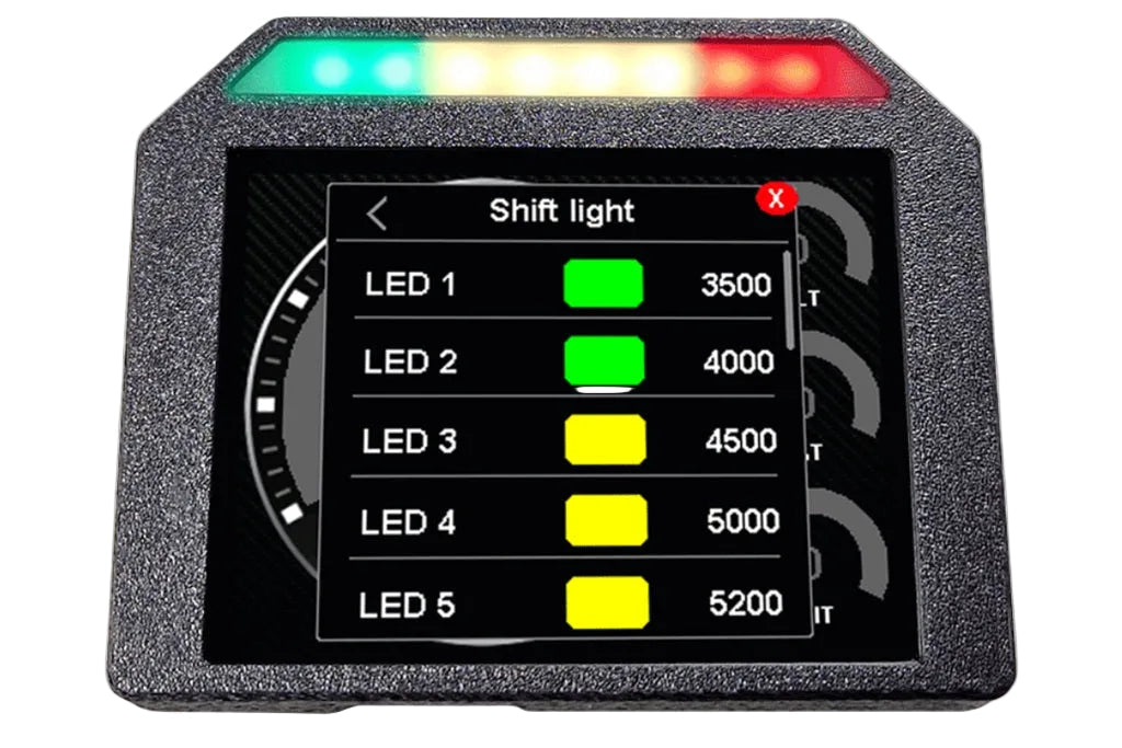 CANchecked MFD32S Multi Function Universal Display | 3.2" Gen2 with Integrated Shiftlight