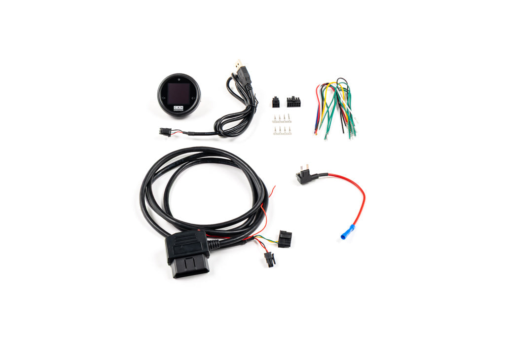 CANchecked MFD15 Multi Function Universal Display | 1.5" Gen2 with OBD Cable