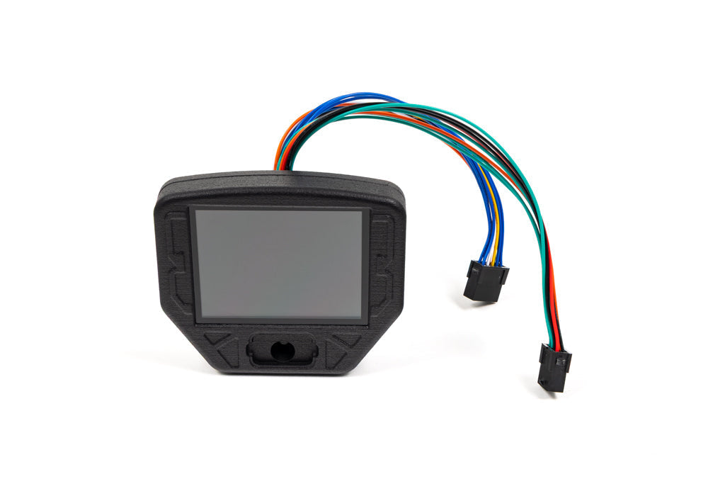 CANchecked SWD32 Multi Function Display | 3.2" Gen2 - For Flat Face Race Steering Wheels