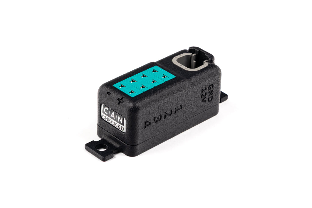 CANchecked TCC04 Thermocouple CAN Converter with 4-pin DTM Connector