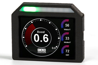 CANchecked MFD32S Multi Function Universal Display | 3.2" Gen2 with Integrated Shiftlight