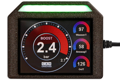 CANchecked MFD32S Multi Function Universal Display | 3.2" Gen2 with Integrated Shiftlight