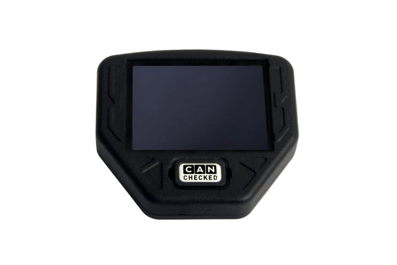 CANchecked SWD32 Multi Function Display | 3.2" Gen2 - For Dished Steering Wheels