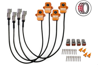 CANchecked TMC04 Tire Temperature Monitoring Set - Wired