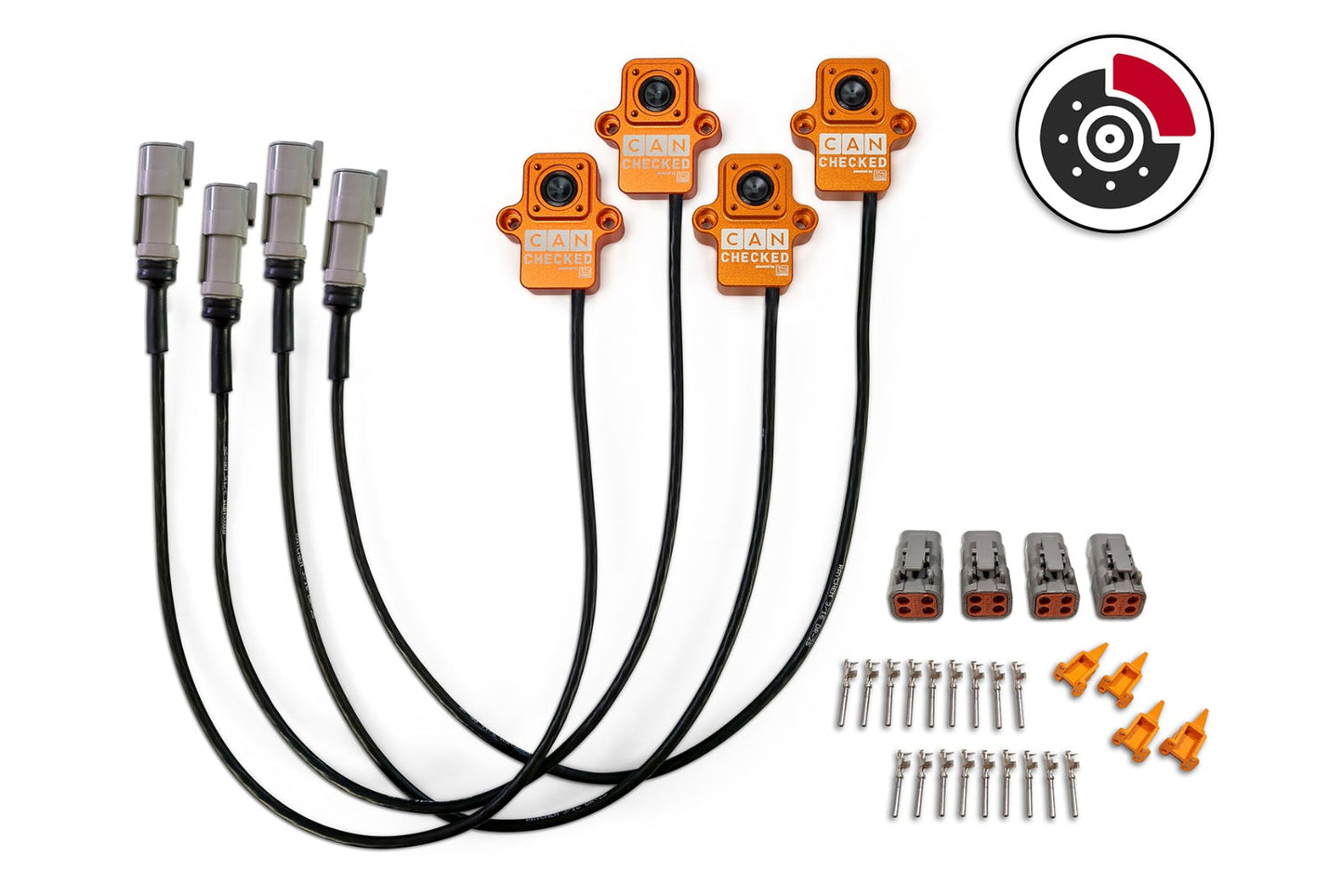 CANchecked BMC04 Brake Temperature Monitoring Set - Wired