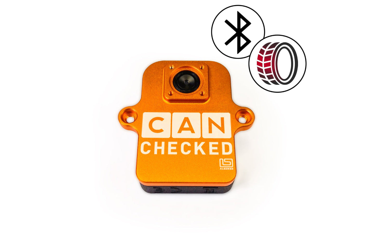 CANchecked TMB01 Tire Temperature Single Replacement Monitor - Bluetooth BLE