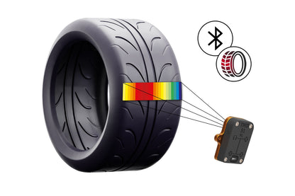 CANchecked TMB01 Tire Temperature Single Replacement Monitor - Bluetooth BLE