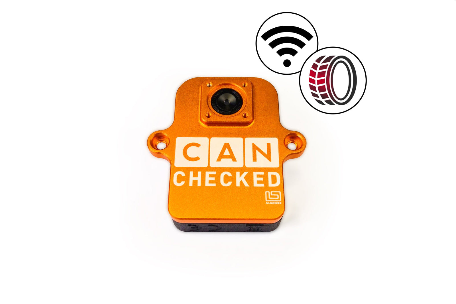 CANchecked TMU01 Tire Temperature Single Replacement Monitor - Wireless