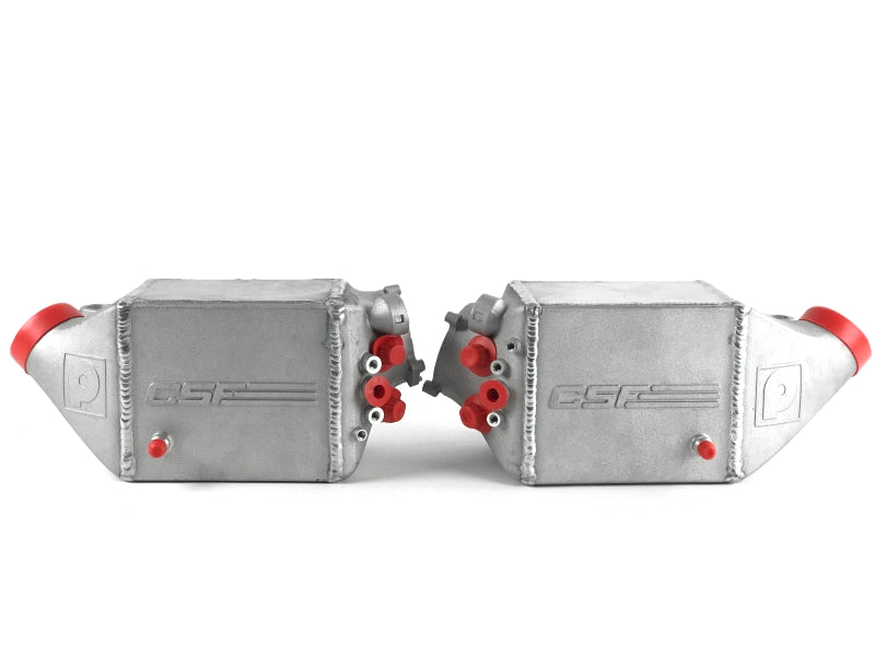 CSF BMW F10 M5 / F1X M6 High-Performance Twin Charge-Air Cooler Set (Raw Aluminum Finish)-Performance-Silicon Valley Bimmer