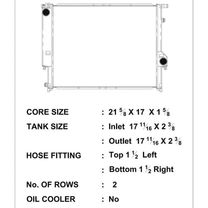 CSF E36 M3 All Aluminum High Performance Radiator-Performance-Silicon Valley Bimmer