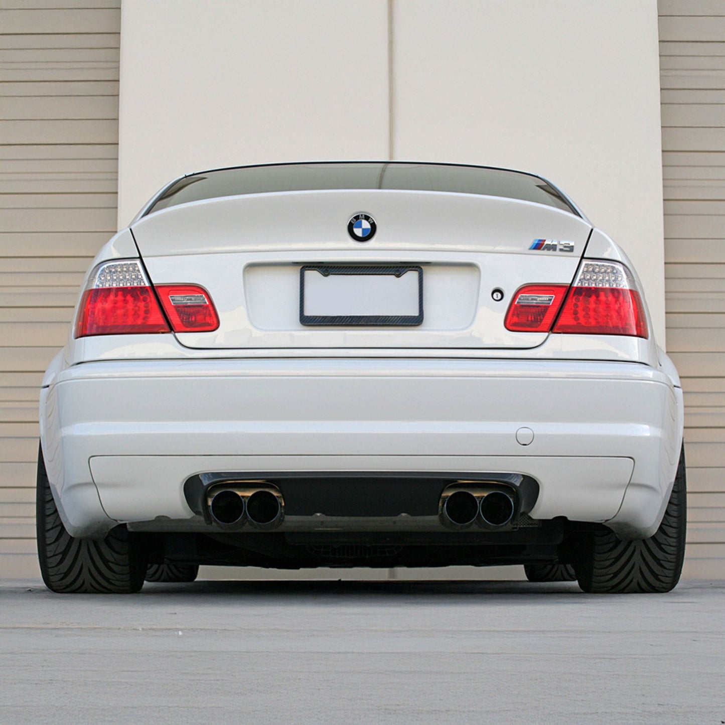 CSL Designed E46 M3 Carbon Fiber Diffuser-Exterior-Silicon Valley Bimmer