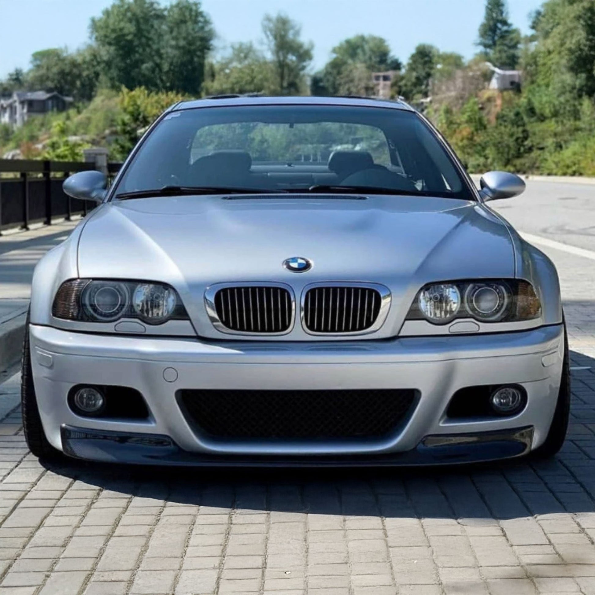 CSL Designed E46 M3 Carbon Fiber Front Lip-Exterior-Silicon Valley Bimmer