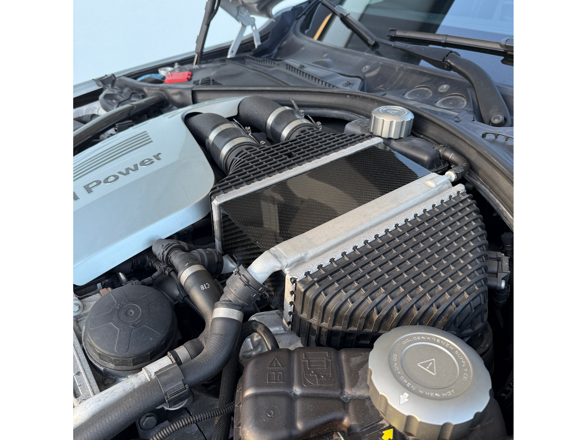 Carbon Fiber S55 Intercooler Dress Up Kit-Exterior-Silicon Valley Bimmer