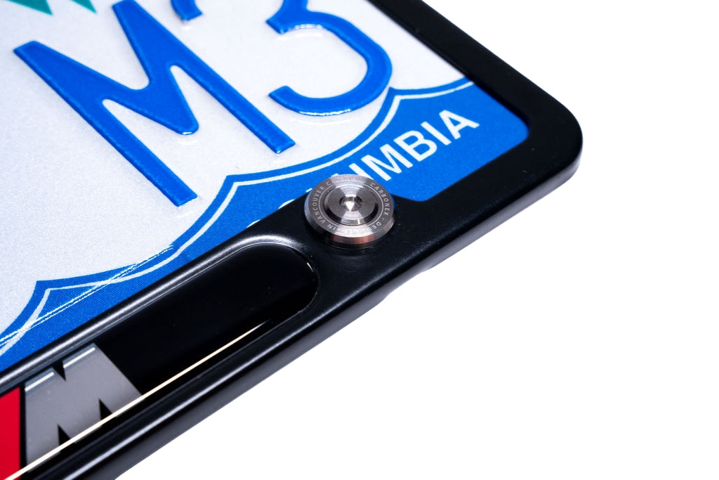 Carbonex A9X GR Supra Magnetic Rear License Plate Mount-Exterior-Silicon Valley Bimmer