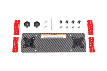 Carbonex A9X GR Supra Magnetic Rear License Plate Mount - Euro Plate-Exterior-Silicon Valley Bimmer