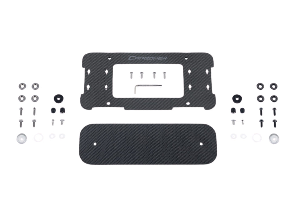 Carbonex A9X GR Supra Magnetic Rear License Plate Mount-Exterior-Silicon Valley Bimmer