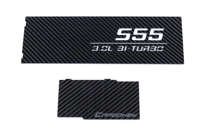 Carbonex F8X (S55) Carbon Charge Cooler Cover - Engraved-Performance-Silicon Valley Bimmer