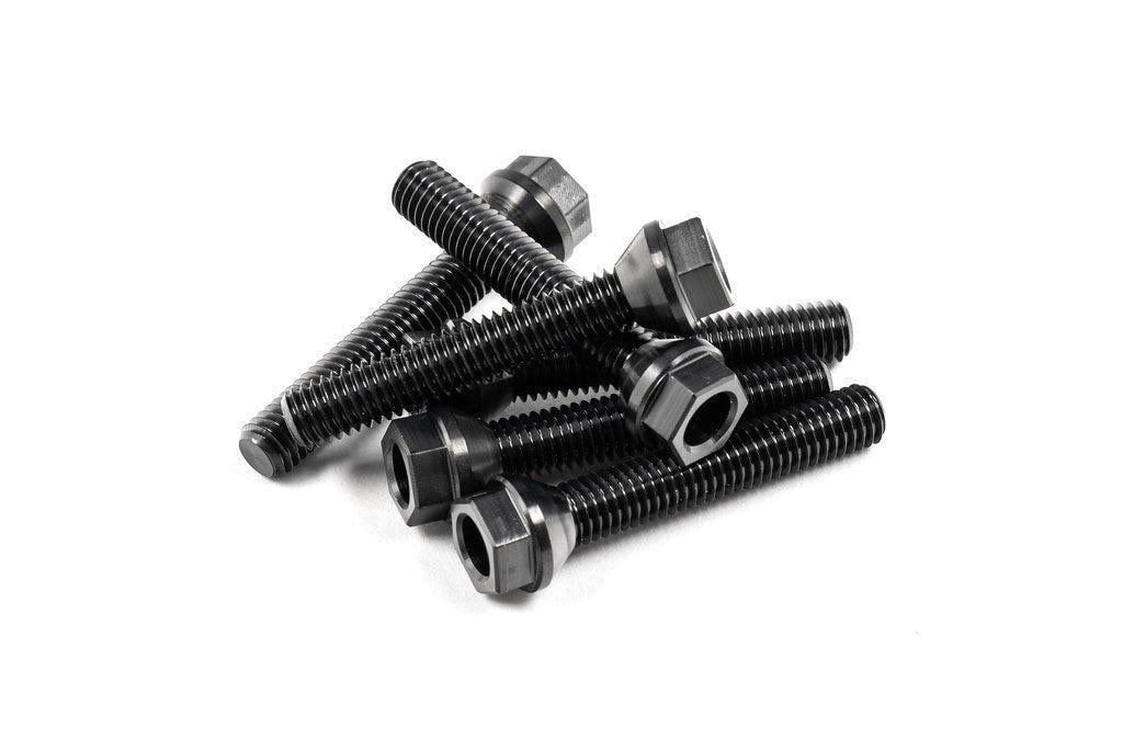 Carbonex Titanium Steering Wheel Bolt Set for JQ Werks / MadTrace Racing Steering Wheel