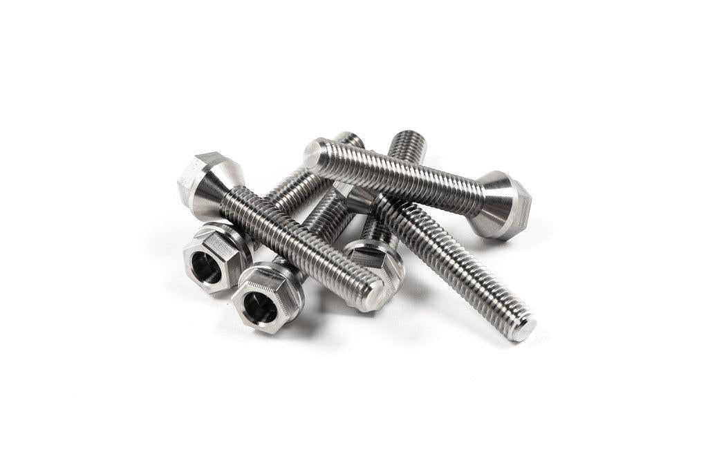 Carbonex Titanium Steering Wheel Bolt Set for JQ Werks / MadTrace Racing Steering Wheel