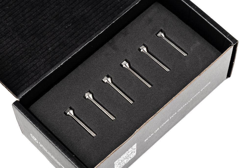 Carbonex Titanium Steering Wheel Bolt Set for JQ Werks / MadTrace Racing Steering Wheel