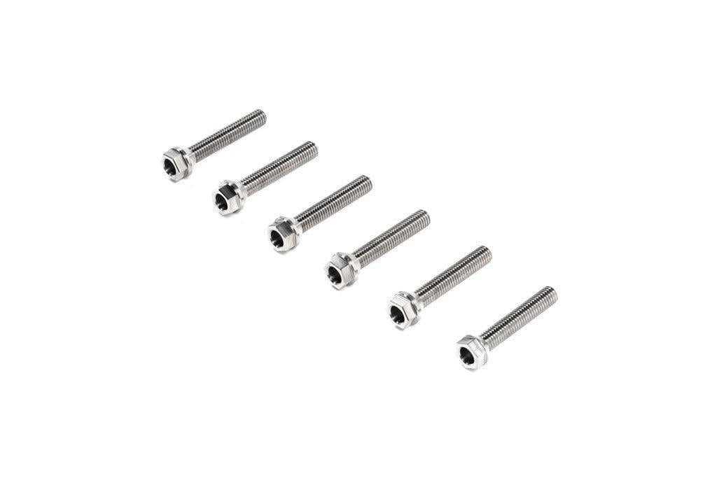 Carbonex Titanium Steering Wheel Bolt Set for JQ Werks / MadTrace Racing Steering Wheel