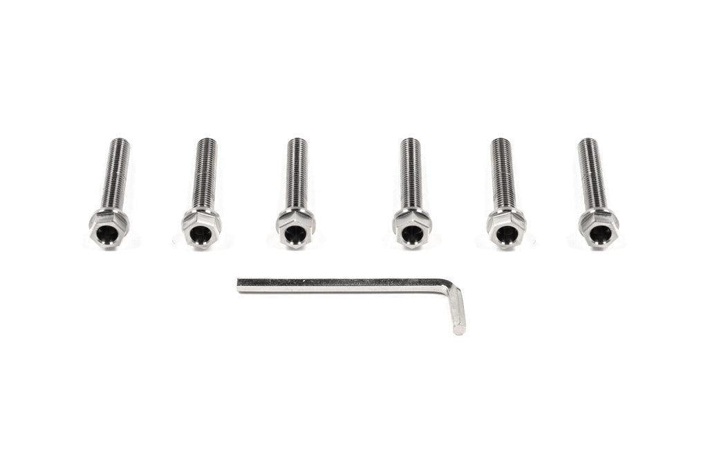 Carbonex Titanium Steering Wheel Bolt Set for JQ Werks / MadTrace Racing Steering Wheel