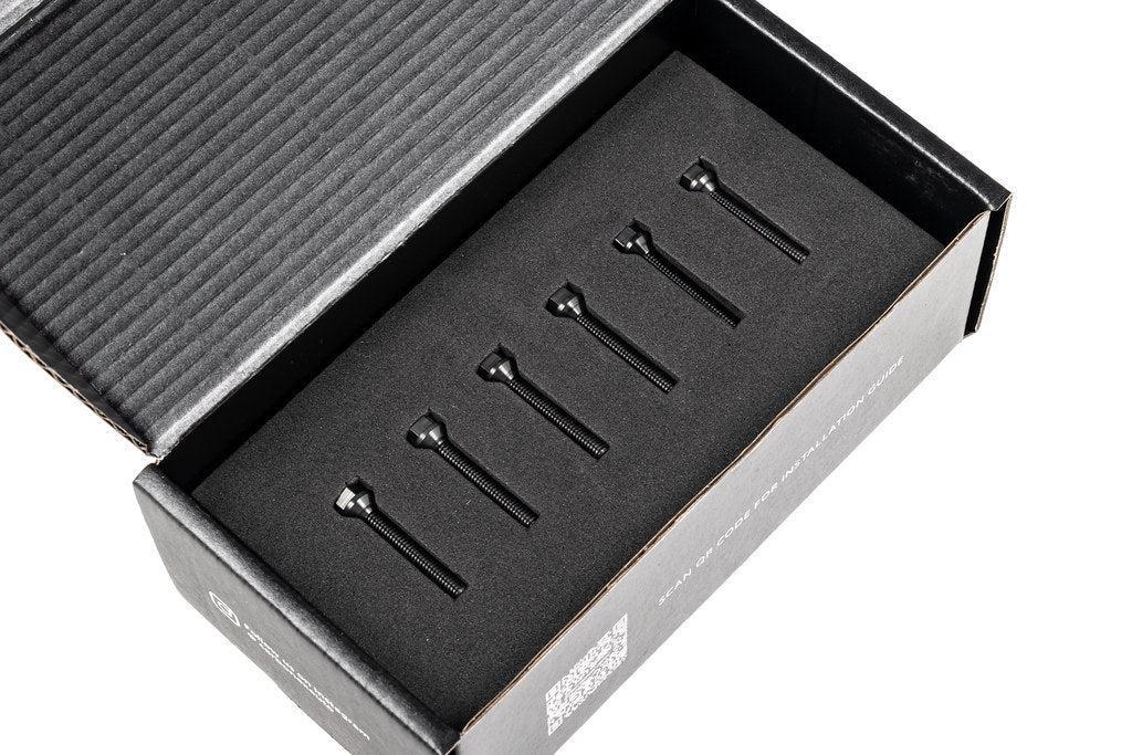 Carbonex Titanium Steering Wheel Bolt Set for JQ Werks / MadTrace Racing Steering Wheel