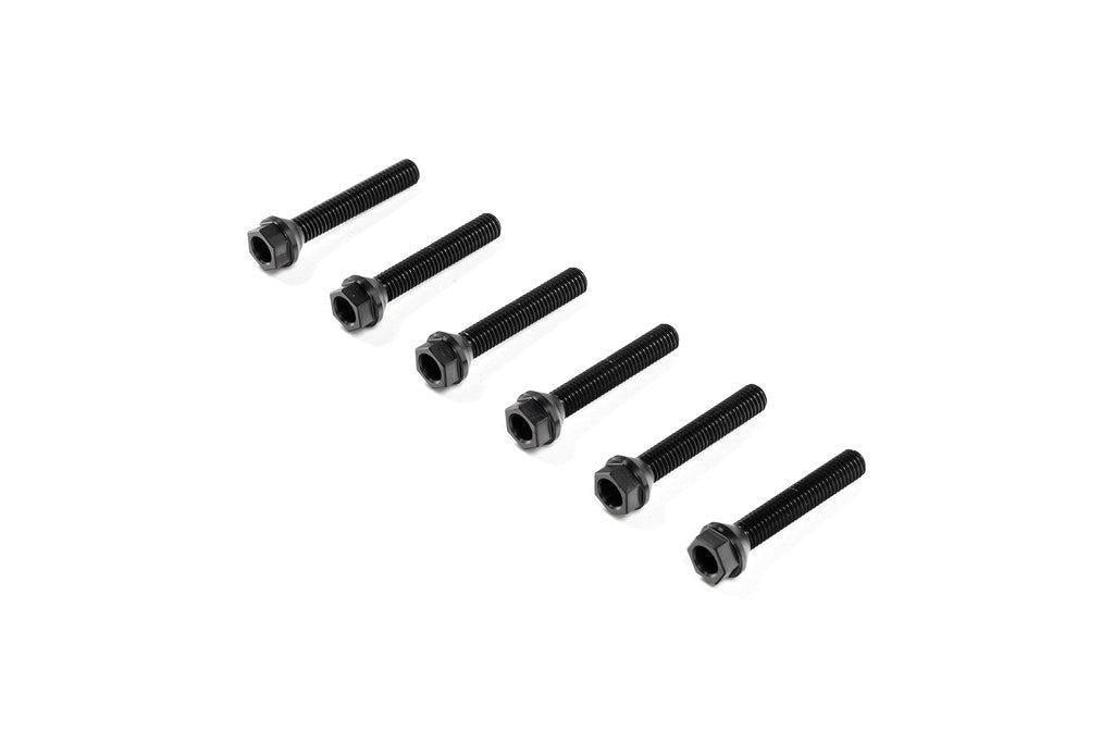 Carbonex Titanium Steering Wheel Bolt Set for JQ Werks / MadTrace Racing Steering Wheel